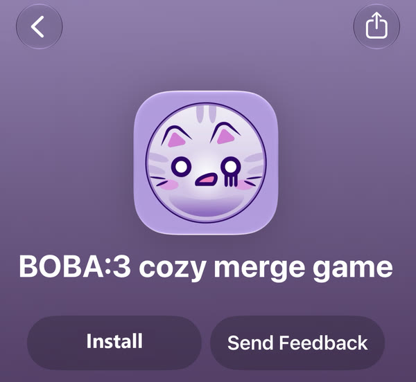 boba:3 in testflight. tap install